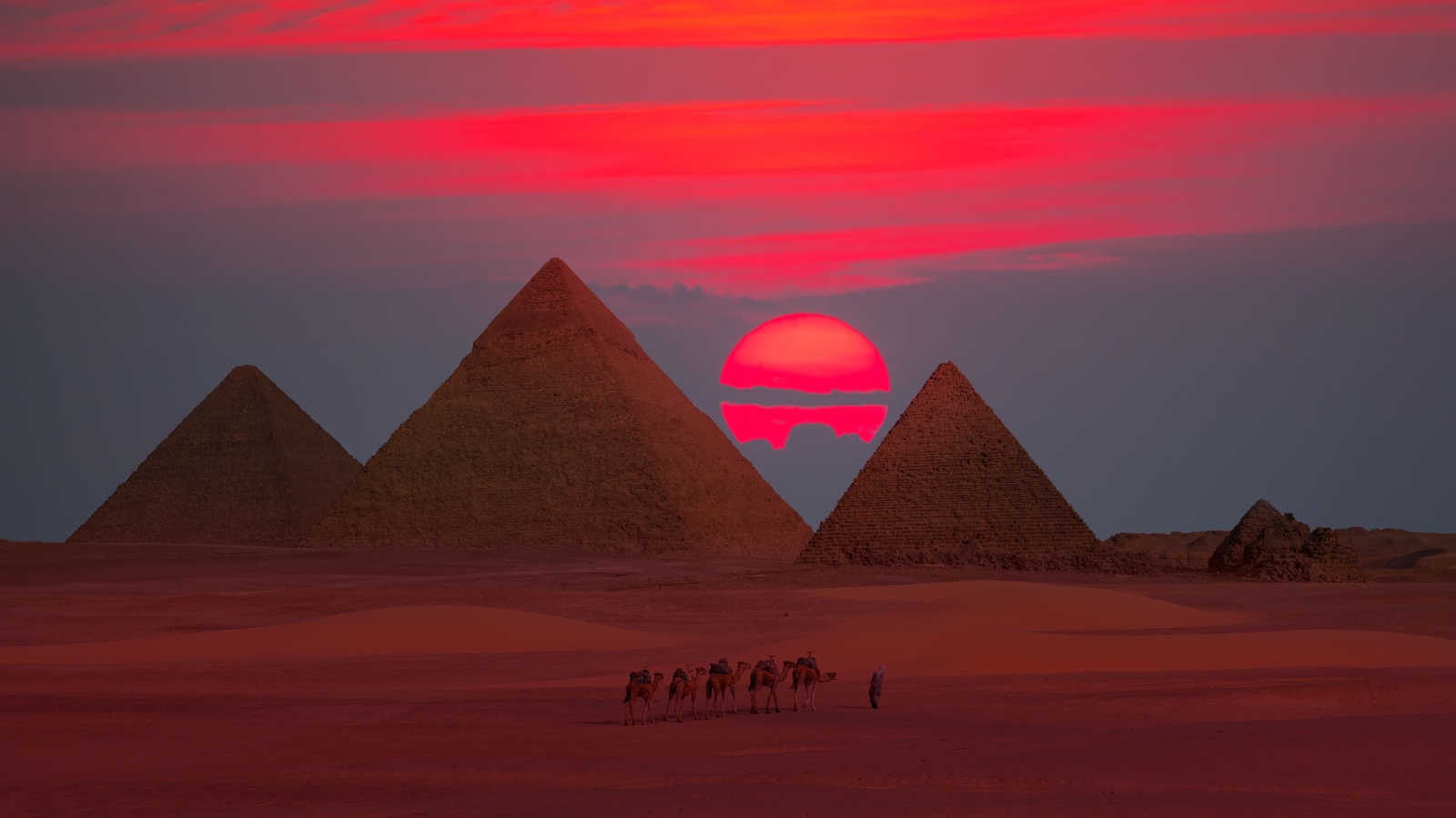 We’re Still Finding Chambers: Why the True Age of the Pyramids Continues to Baffle Modern Architects Pyramids at sunset