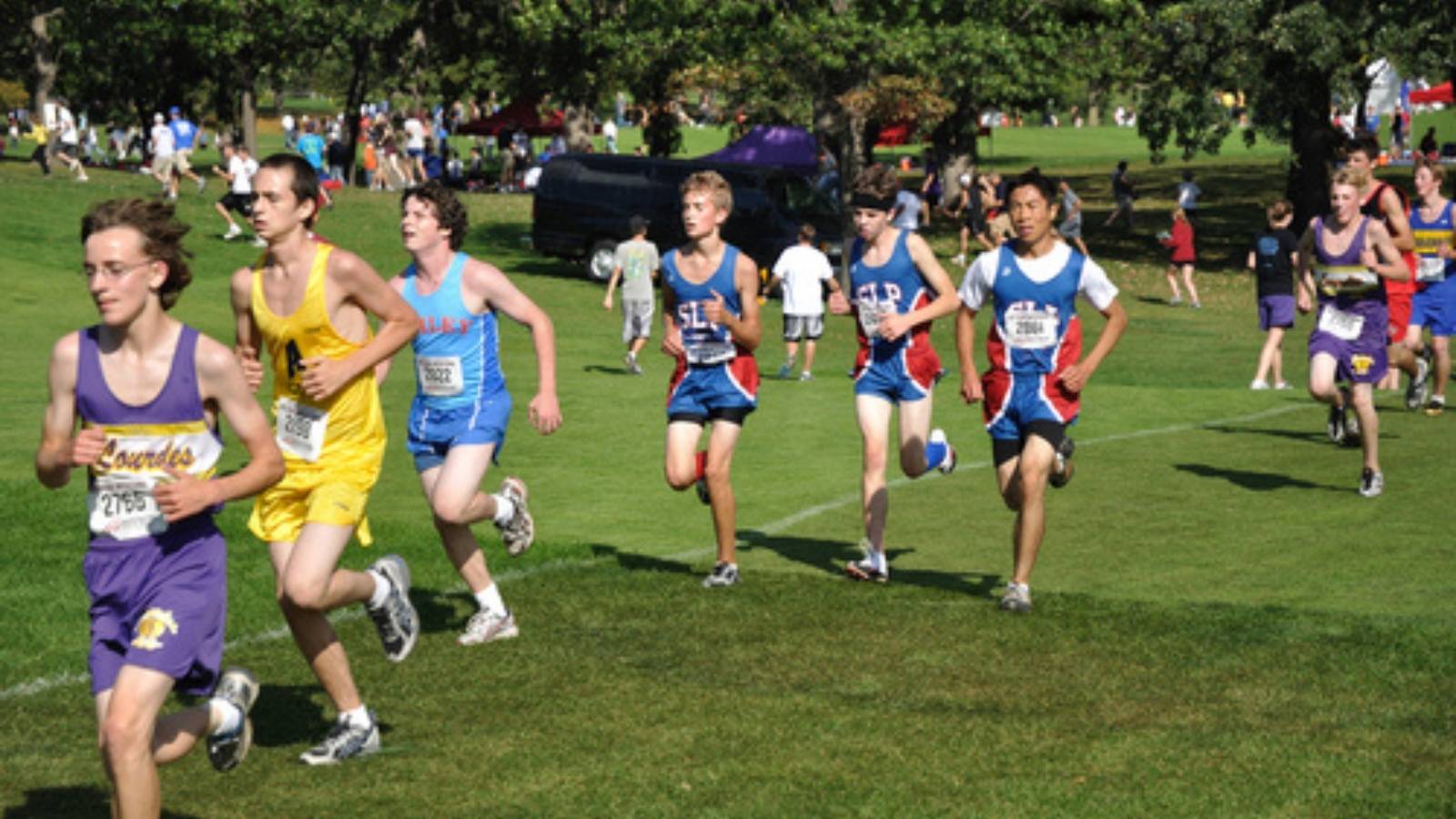 Kids running