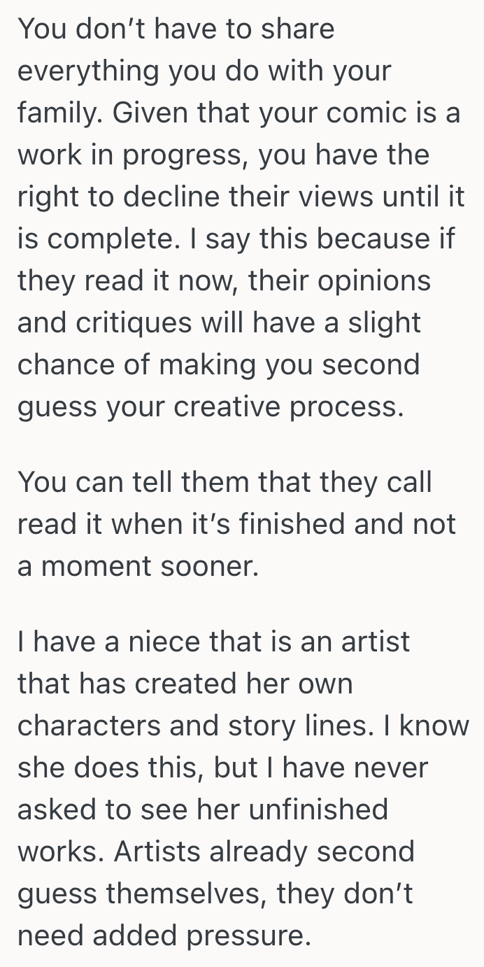 Screenshot 2026 05 08 at 11.51.52 AM The Cringe Clause: Why One Artist Refused to Show Her Family the Comic They Spent Years Mocking