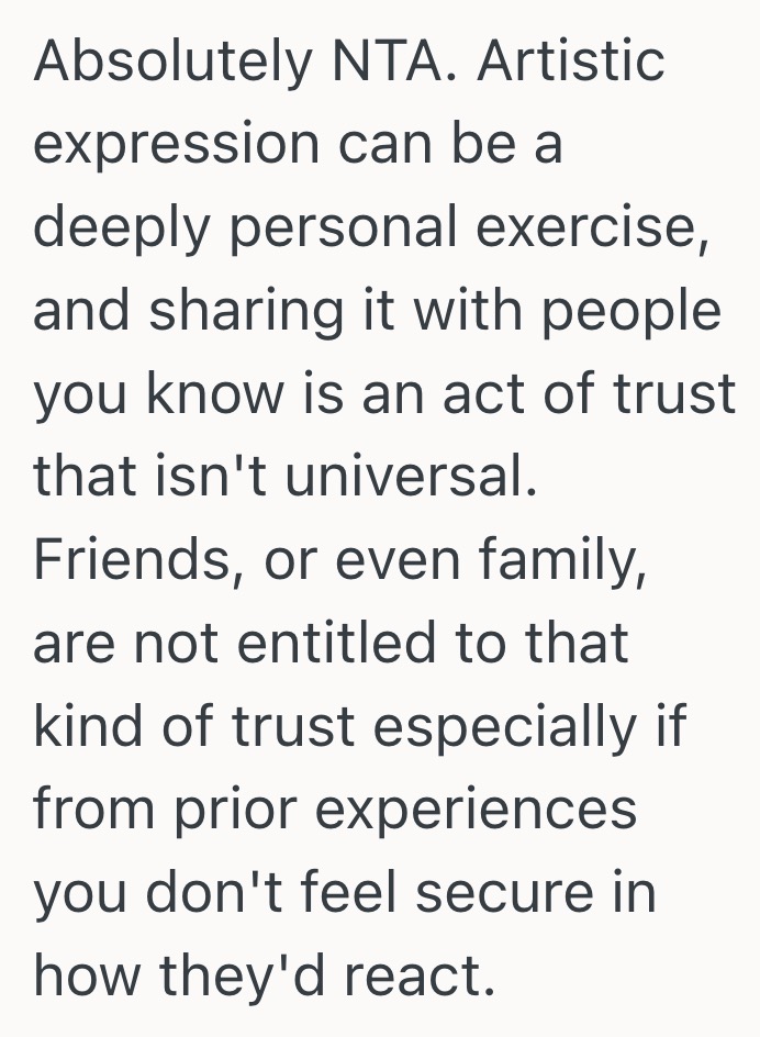 Screenshot 2026 05 08 at 11.52.41 AM The Cringe Clause: Why One Artist Refused to Show Her Family the Comic They Spent Years Mocking