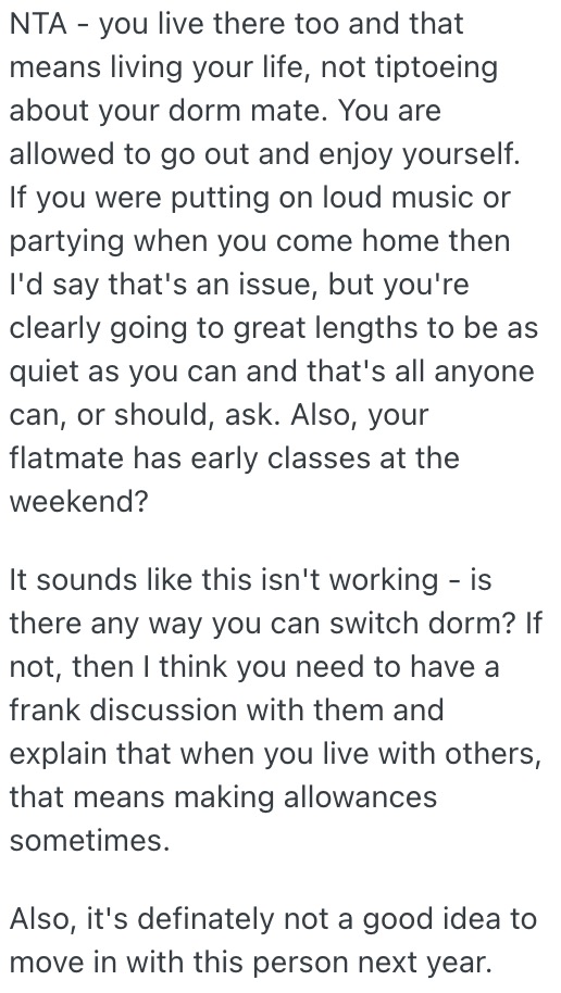 College Student Adjusts Schedule After Roommate Complains About Her Going Out at Night Screenshot 2026 05 23 at 10.01.29 AM College Student Adjusts Schedule After Roommate Complains About Her Going Out at Night