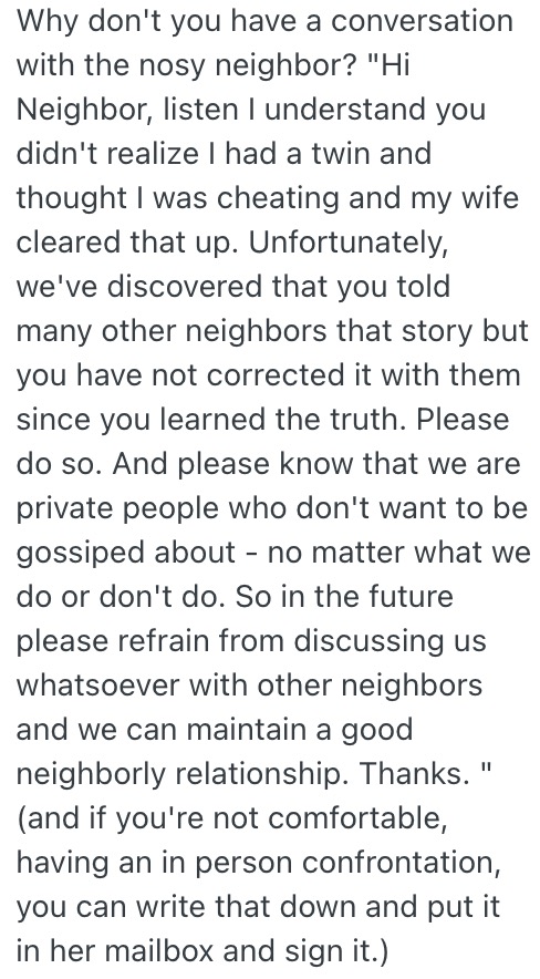 Screenshot 2026 05 30 at 4.33.53 PM A Man’s Neighbor Gossiped About Him Being Unfaithful to His Wife, Not Realizing His Twin Brother Was in Town