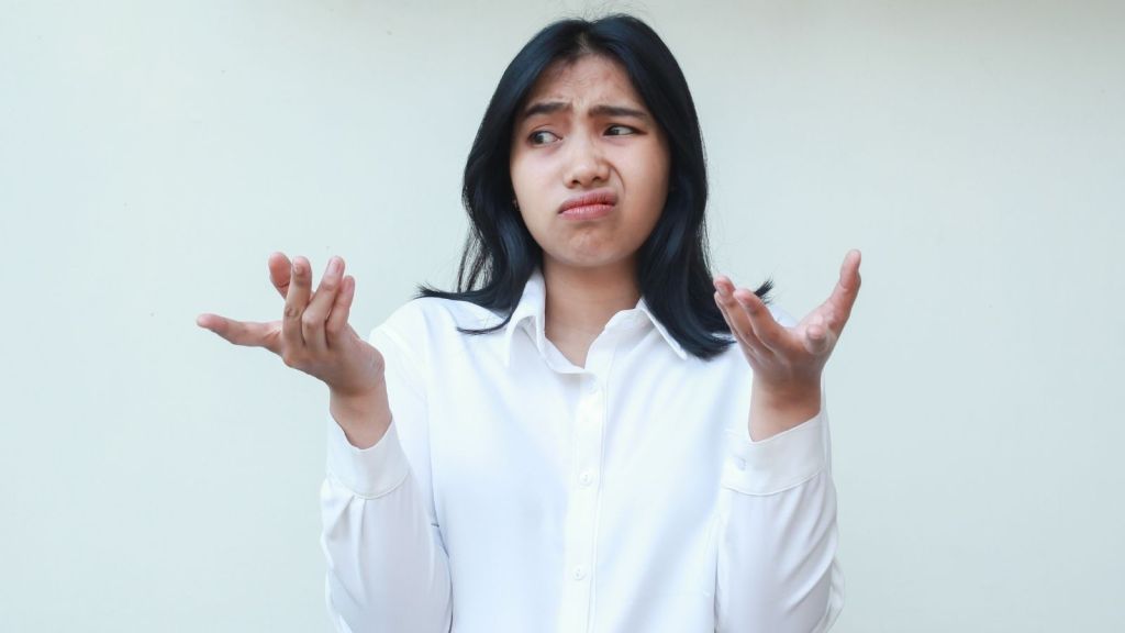 confused woman unsure of what to think