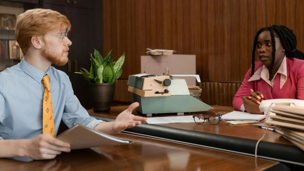 employee meeting with boss