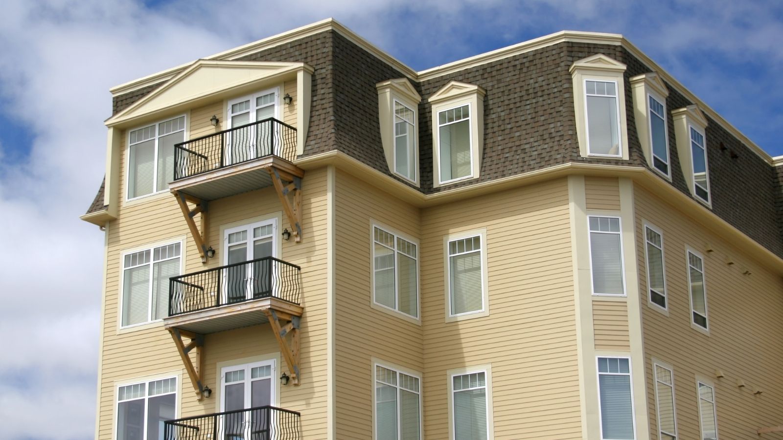 older condo building