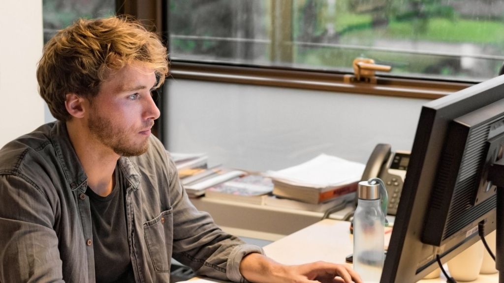 PhD student working on a paper