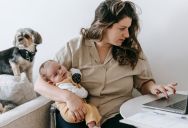 Woman Feels Burned Out While Managing Childcare, Work, and Household Responsibilities Alone