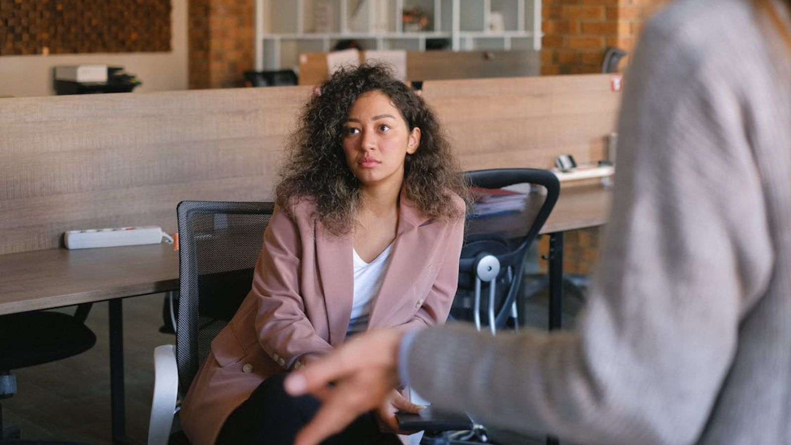 A Simple End of Shift Routine Turns Into Daily Frustration for One Worker Employee talking to a colleague with a poker face