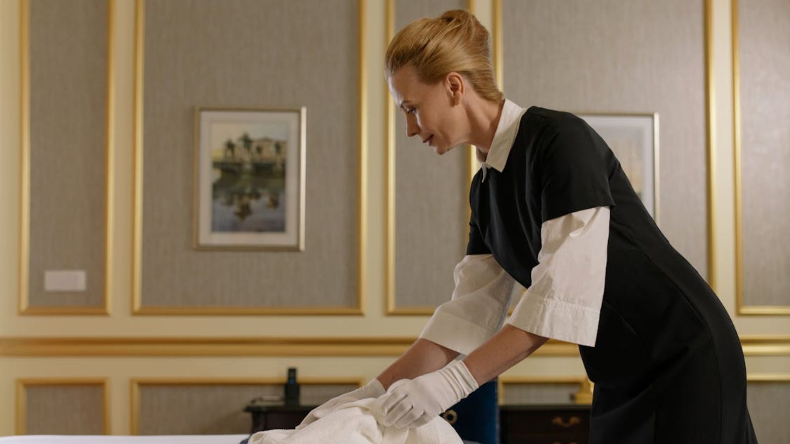 The Excellence of Heart: How One Phenomenal Employee Transformed a Sterile Corporate Office Into a Sanctuary of Success Woman working as a housekeeper in a hotel