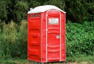 Two Boys Harassed by a Neighborhood Bully Tip Over a Port-A-Potty After He Goes Inside