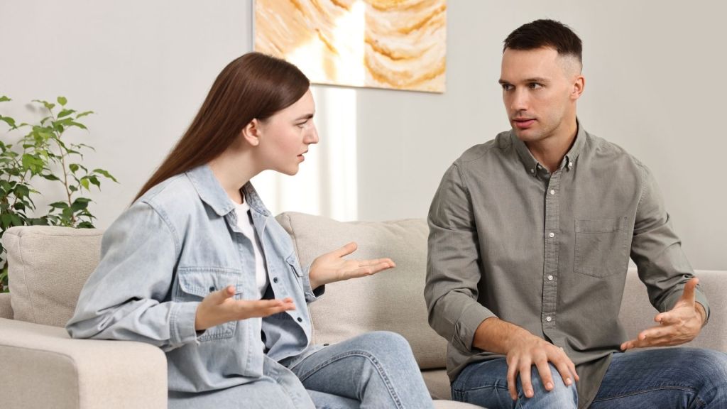 couple arguing