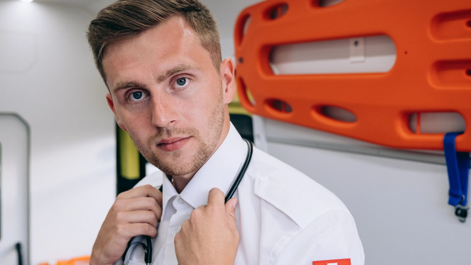 Man working in healthcare