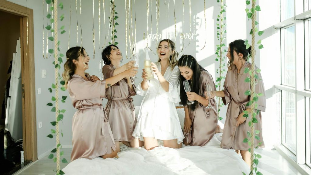women at a bridal shower