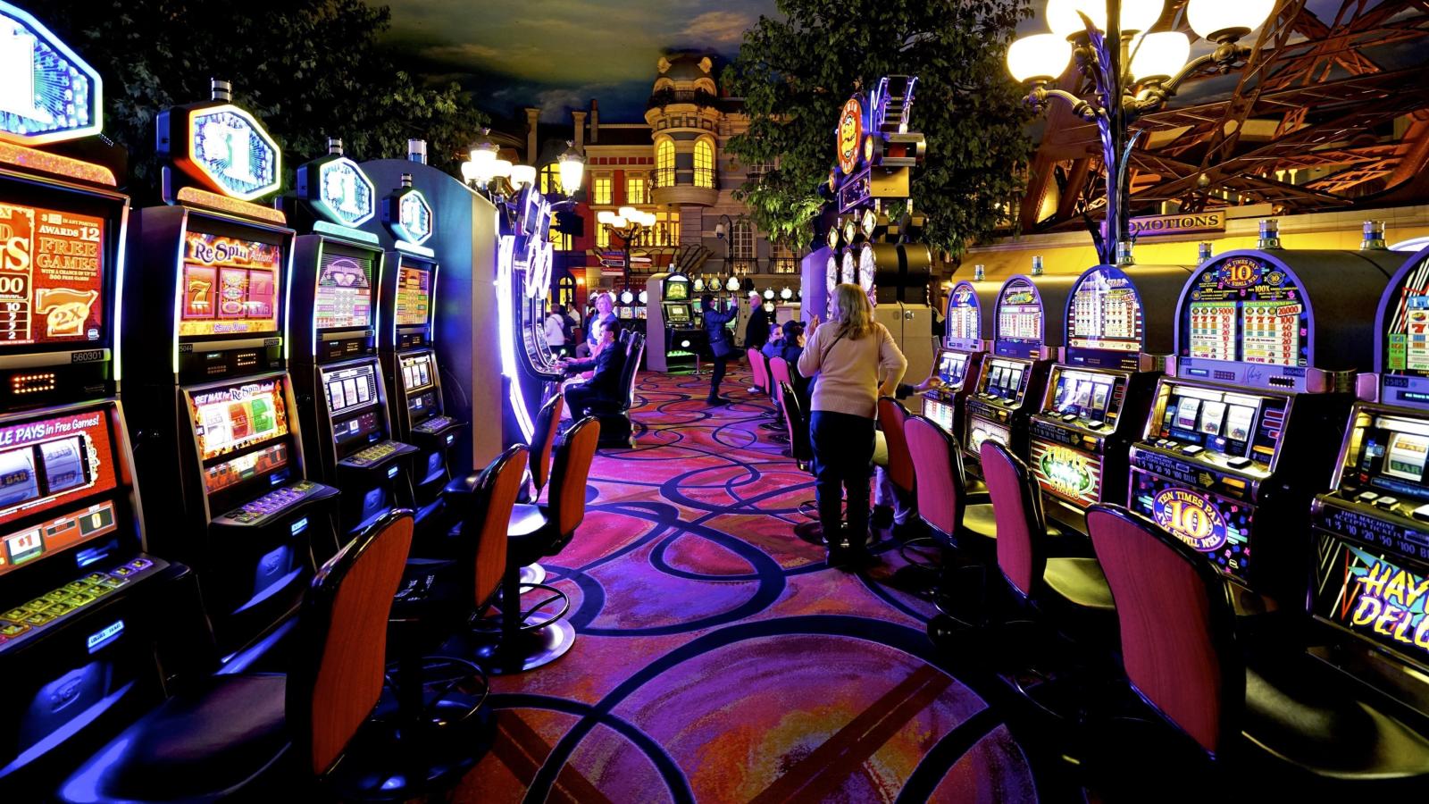 interior of a casino