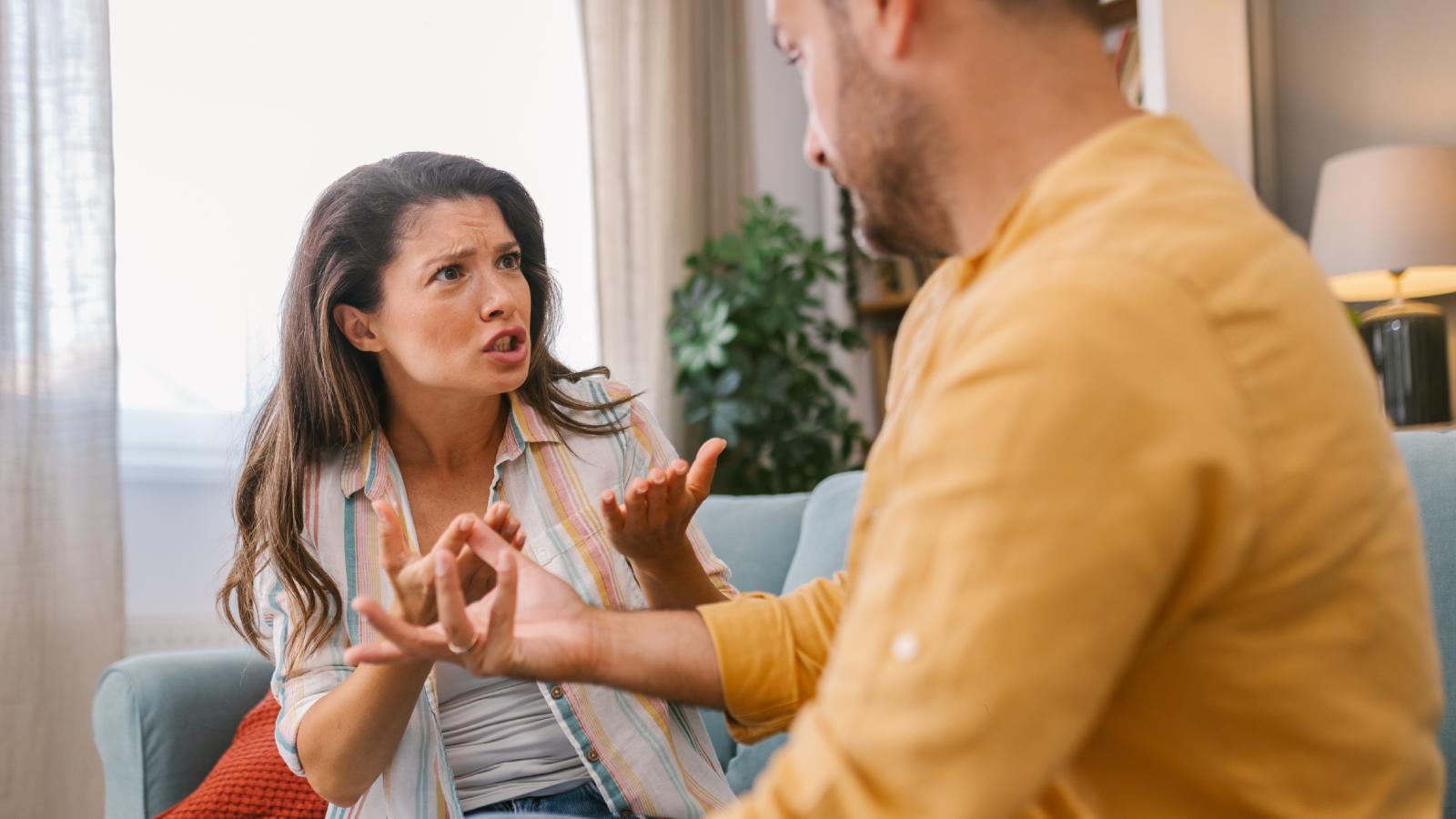 Husband Abandons Stable Family Business to Pursue Medical School Dream—Leaving Furious Wife Trapped with Young Kids couple having a fight