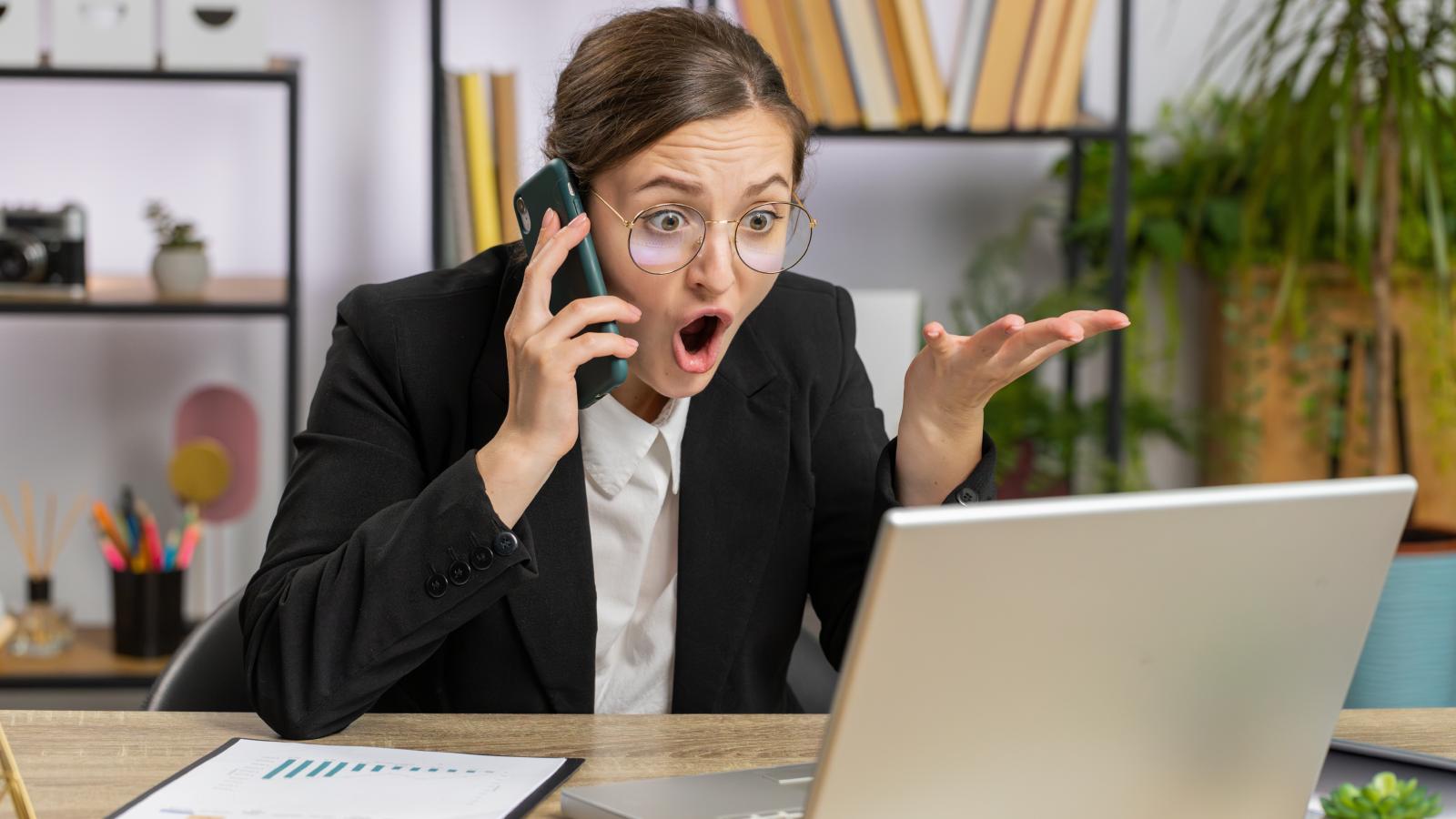 Engineer Frustrated With Entitled Coworker and Wants Him Out of the Job woman yelling at her computer