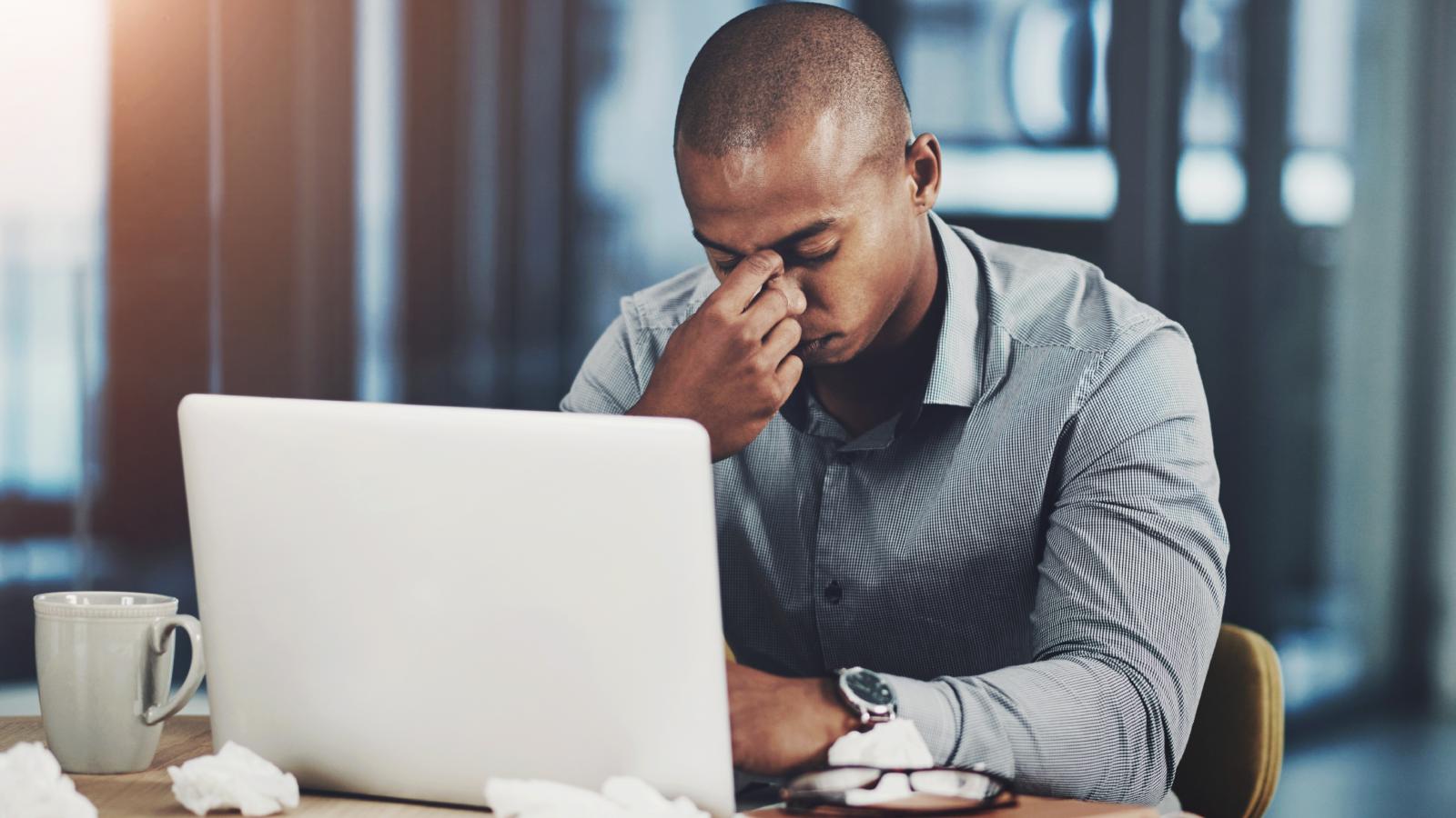 Worker Rants About Difficult Coworkers They Deal With Every Day man at a computer