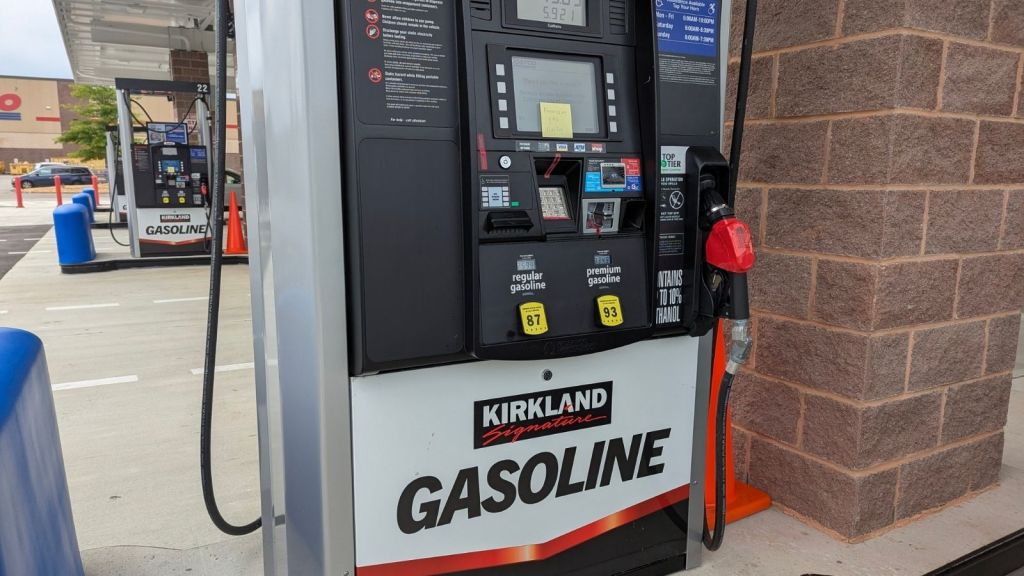 costco gas pump