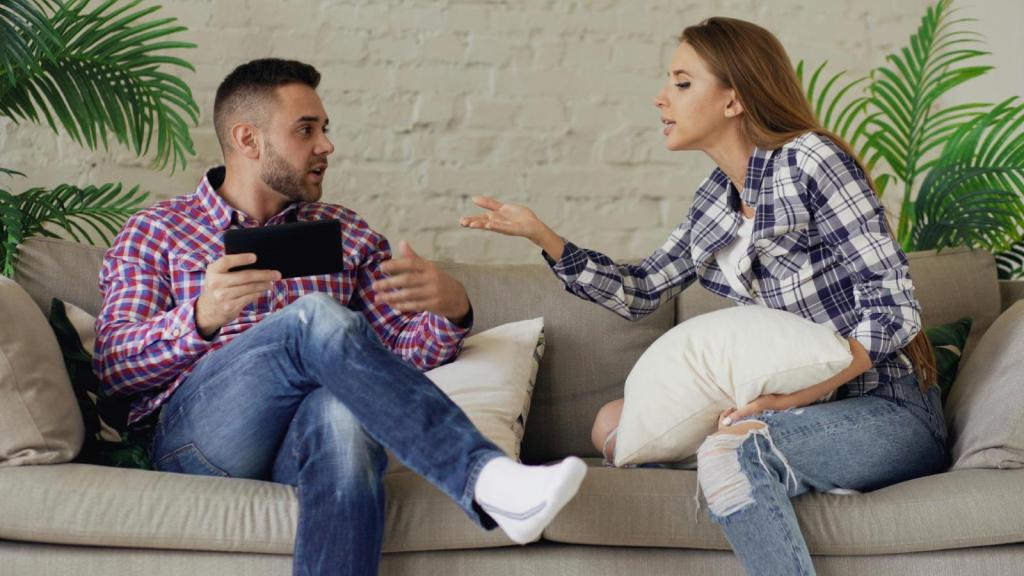 couple on a couch