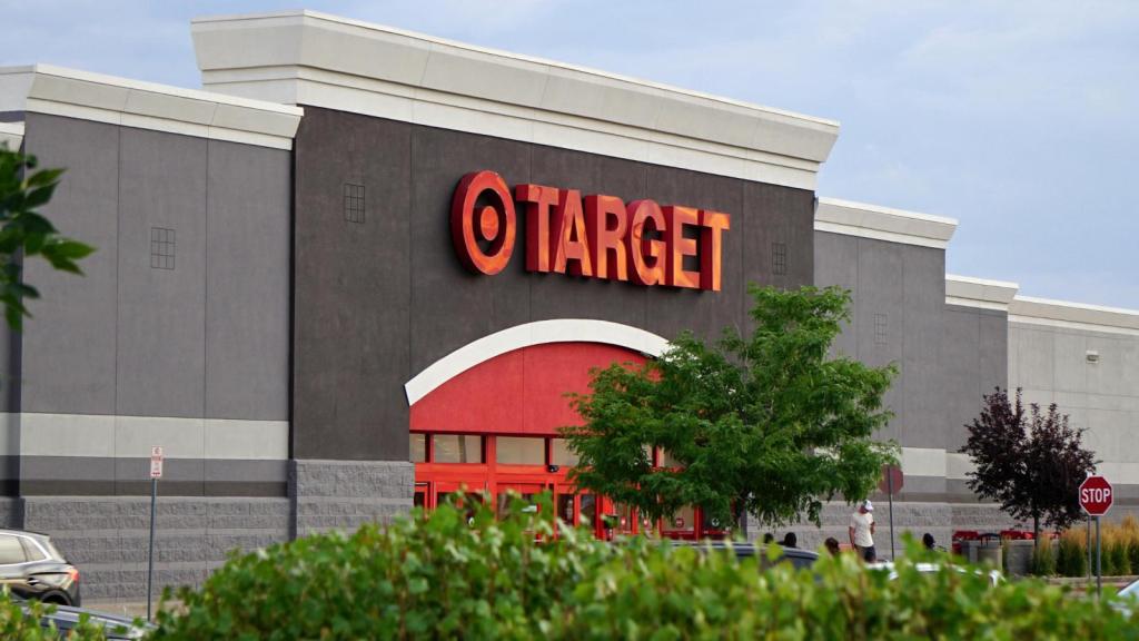 exterior of a target store