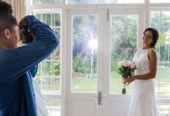 Wedding Guest Ignores No-Photos Rule and Gets in the Way of Professional Photographers