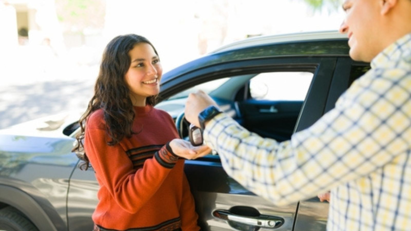 Teen getting new car