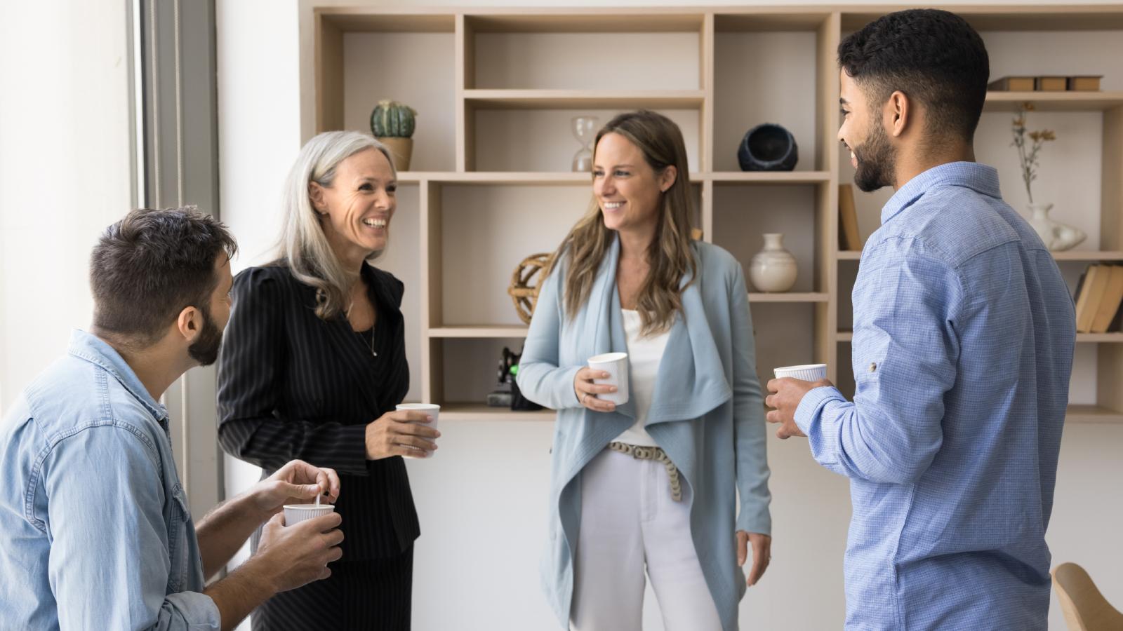 A Person Interviewing For A Job Heard A Company Employee Talk About How Overworked The New Hire Would Be, So They Turned Down The Position people in an office