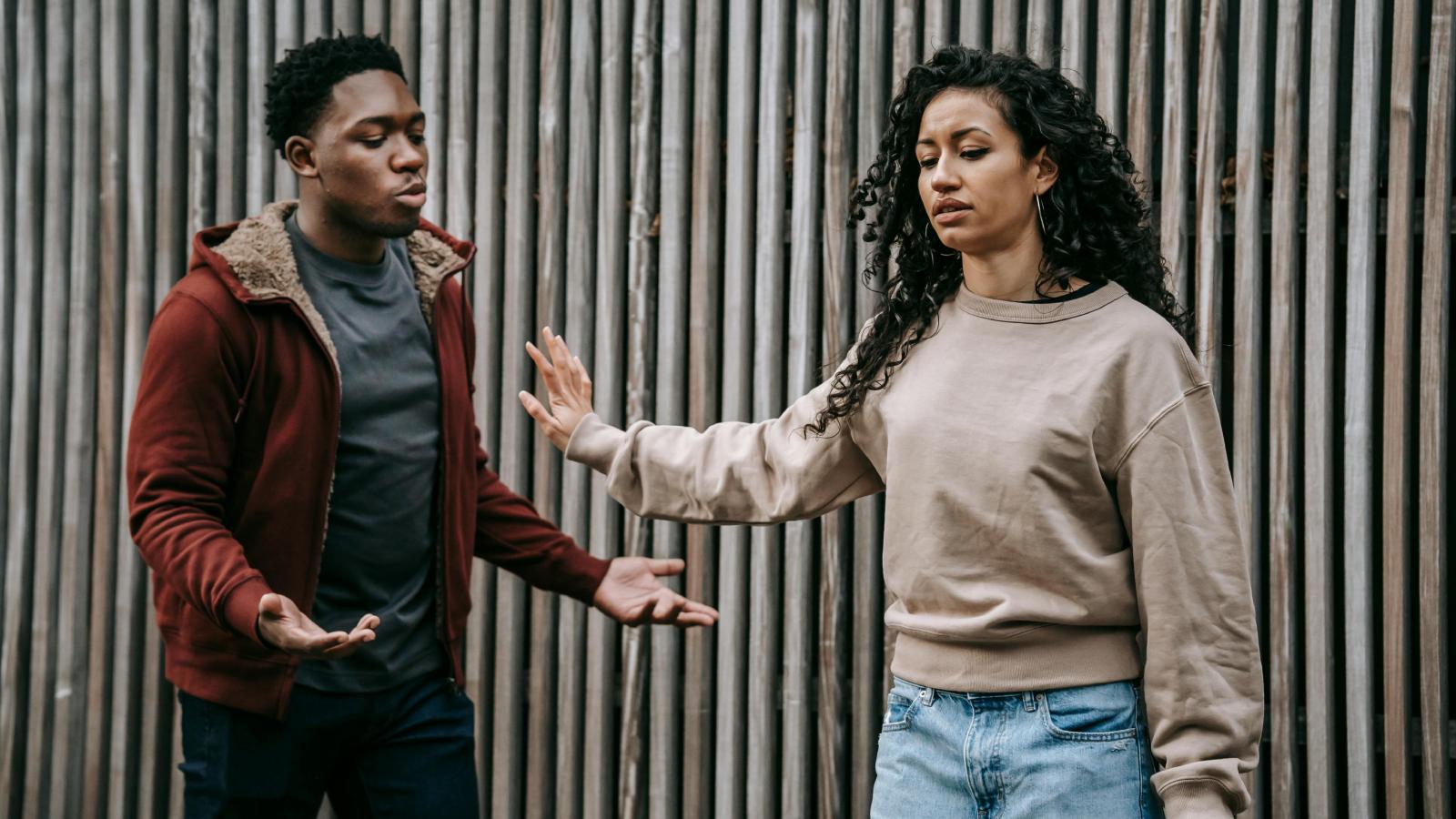 couple having a fight
