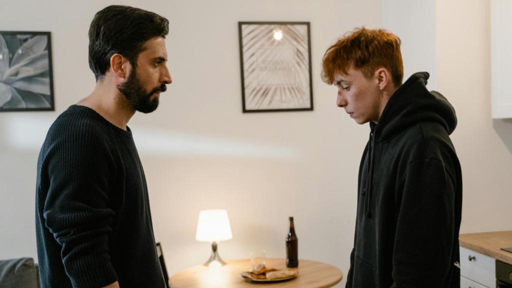 two men having an argument