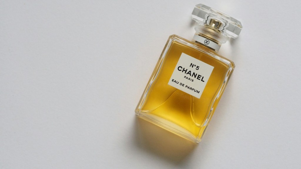bottle of chanel perfume