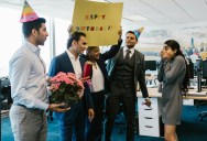 Coworkers Throw Sweet Birthday Party, but One Colleague Makes Things Uncomfortably Weird