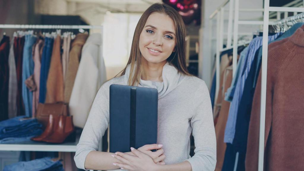 woman in a store