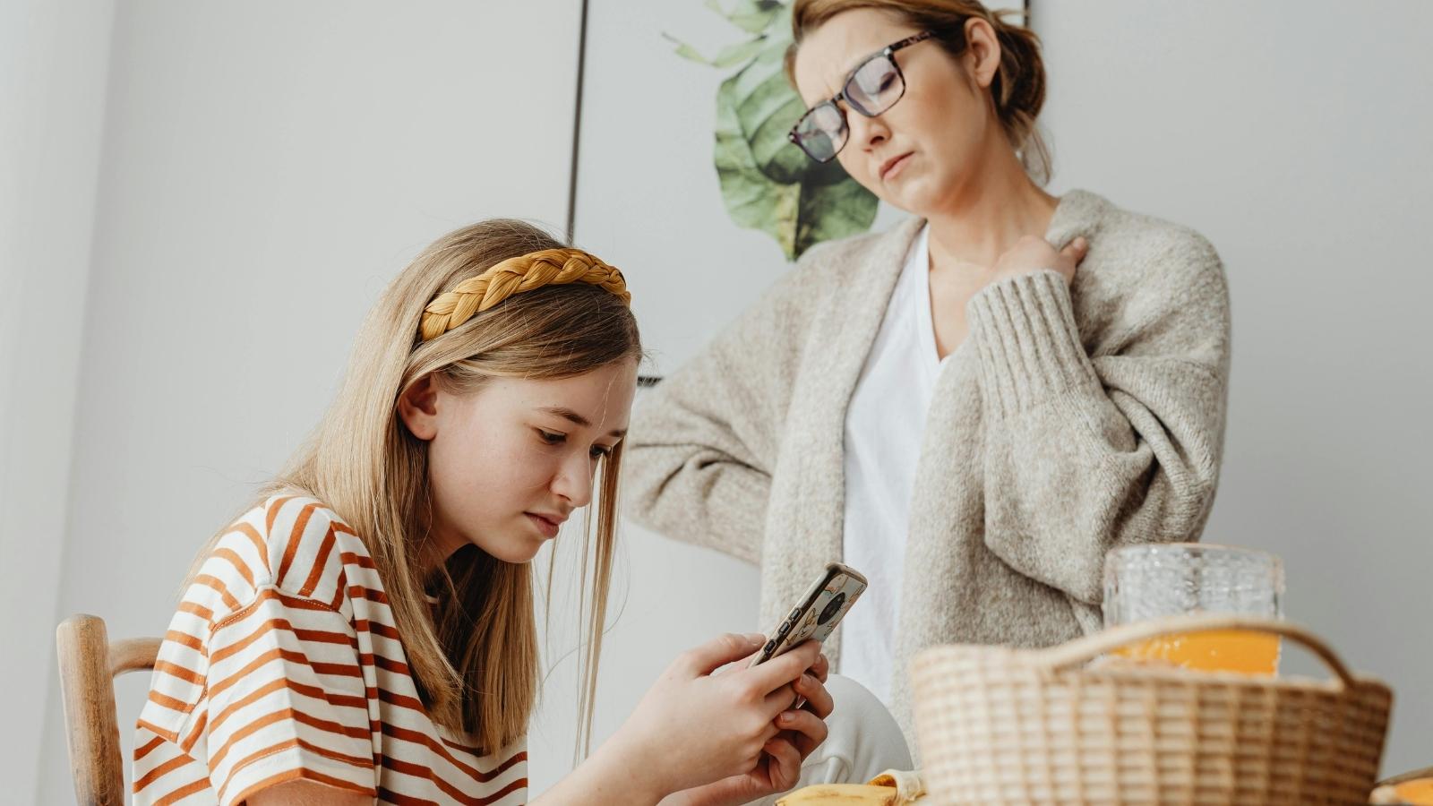 A Household Routine Conflict Between Teens and a High Needs Guest Sparks Family Tension teenage daughter fighting with her mom