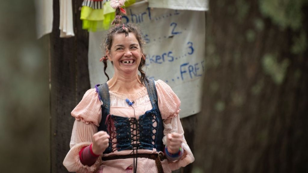 woman at the renaissance faire