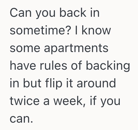 2026 06 23 at 6.15.29 PM WFH Renter Faces Passive Aggressive Parking Lot War After Neighbor Mistakes a Daily Commute Free Lifestyle for Car Abandonment