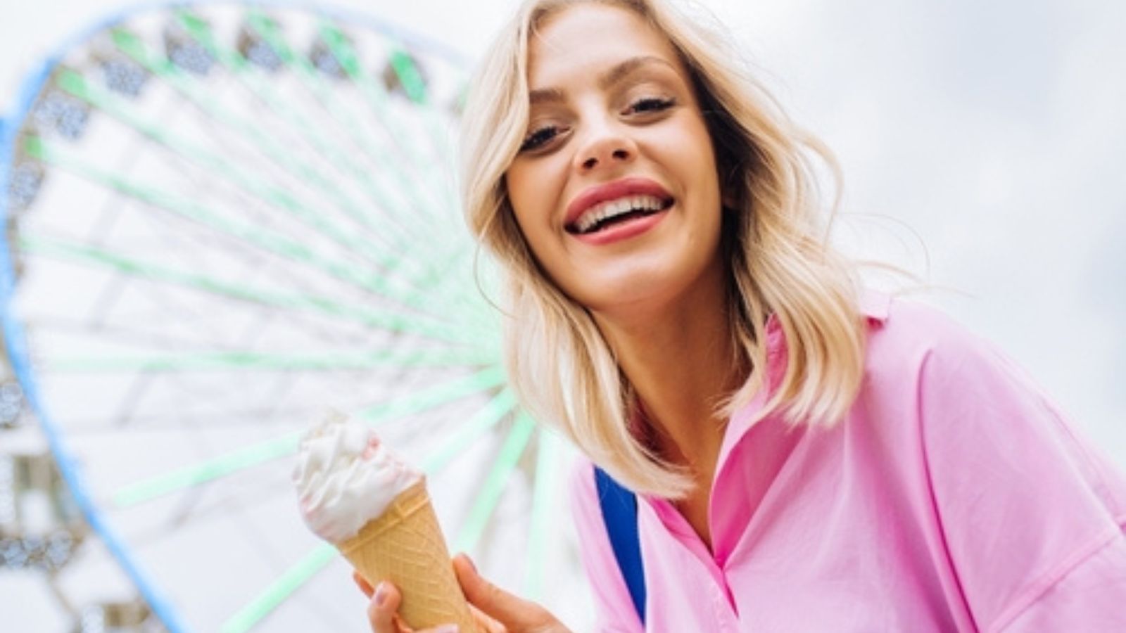 After Three Moms Canceled an Amusement Park Trip, a Friend Made a Joke About Needing Child Free Friends—and It Didn’t Go Over Well Woman at amusement park