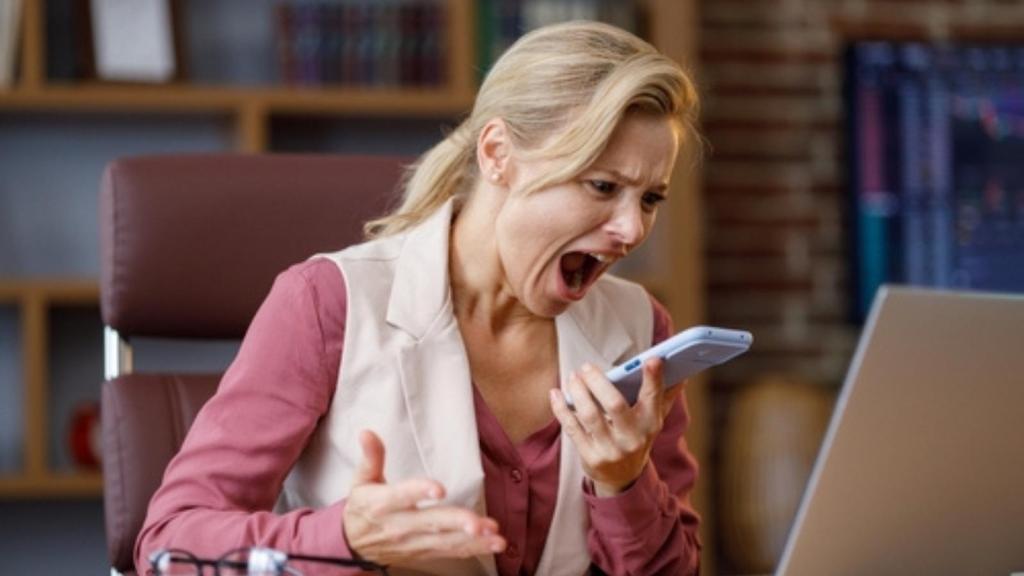Angry woman