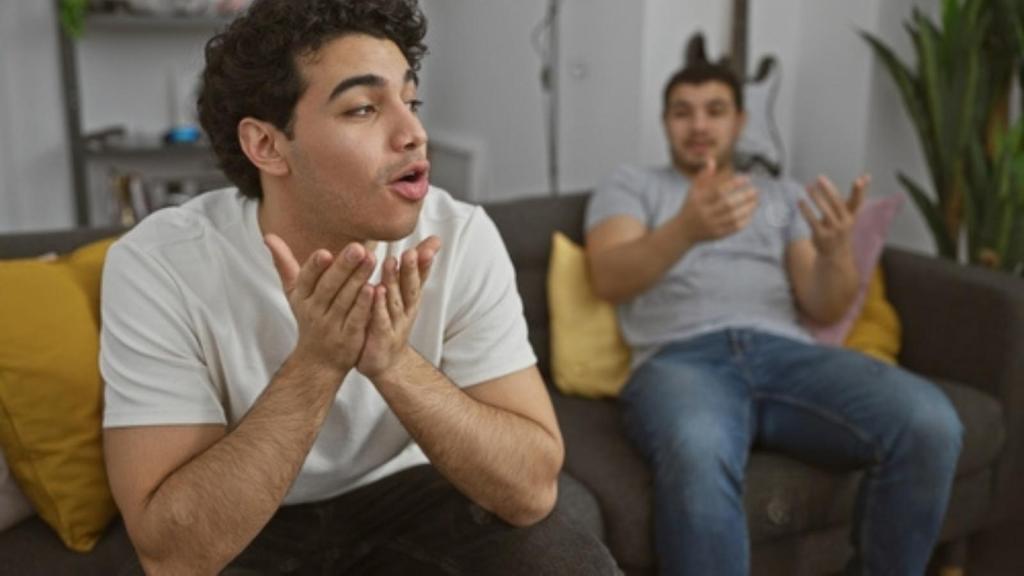 Roommates arguing