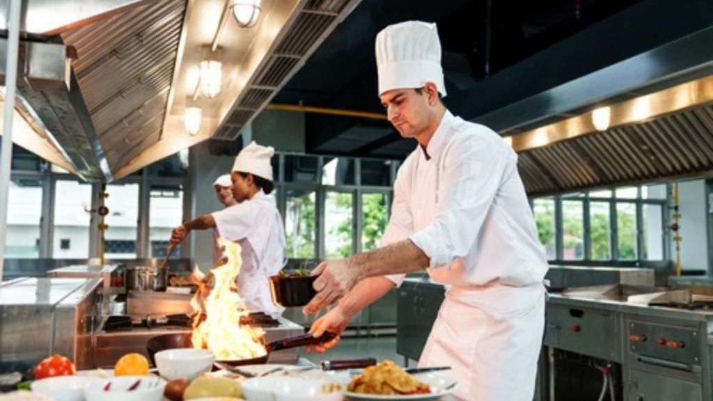 Chef in the kitchen