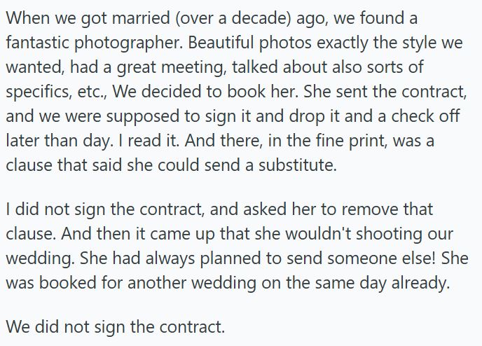 Comment 3 15 A Bride Paid Thousands for an Elite Wedding Photographer—Until an Unprepared Teen Showed Up and Ruined Every Single Asset