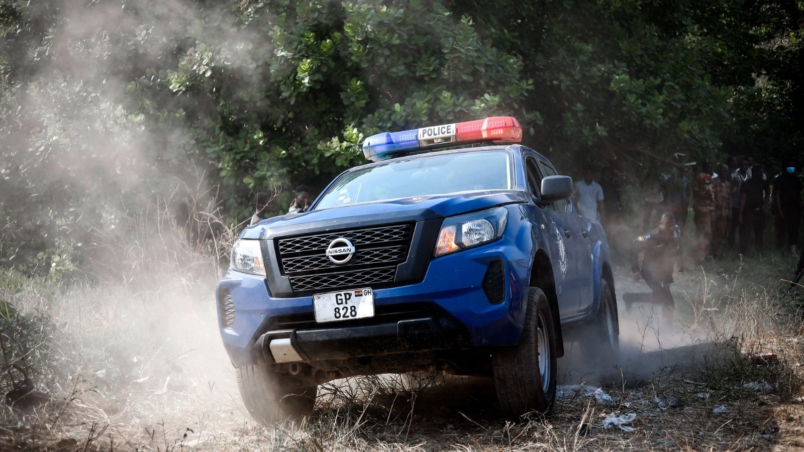 A police truck