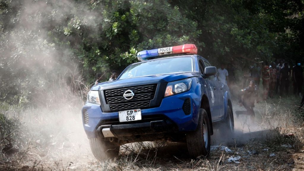 A police truck