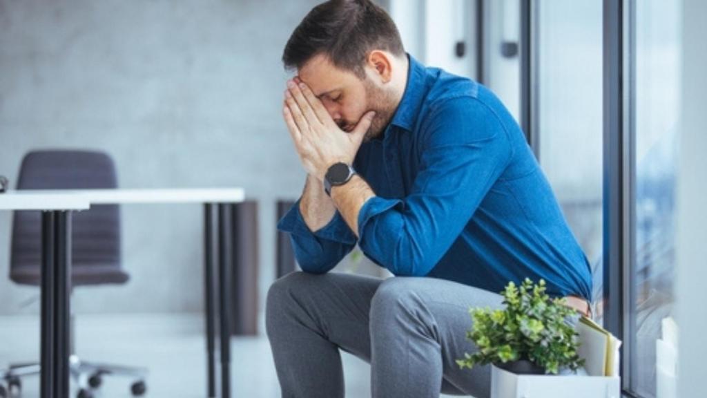 Frustrated man