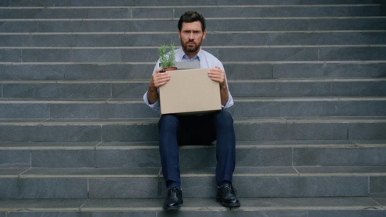 A Man Who Balanced Two Jobs And A Master’s Degree Says Losing His Job At 52 Left Him Feeling Like He Lost Everything Sad man got fired