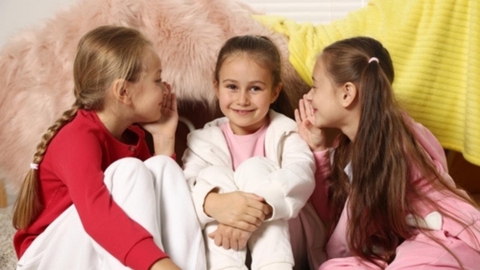 Kids in pajamas