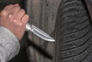 She Hated His Work Van — So He Says She Slashed All Four Tires and Smashed the Windshield
