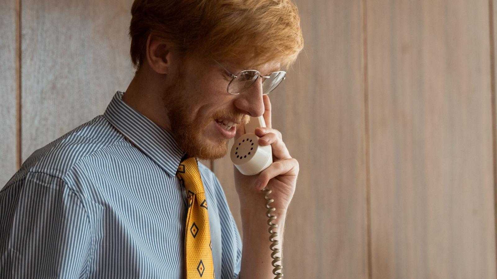 Property manager on the phone with an impossible person