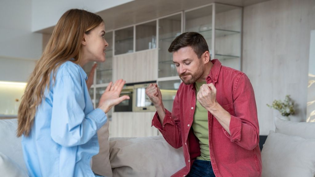 couple arguing