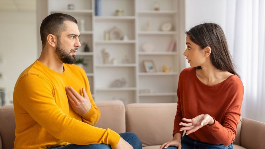couple arguing