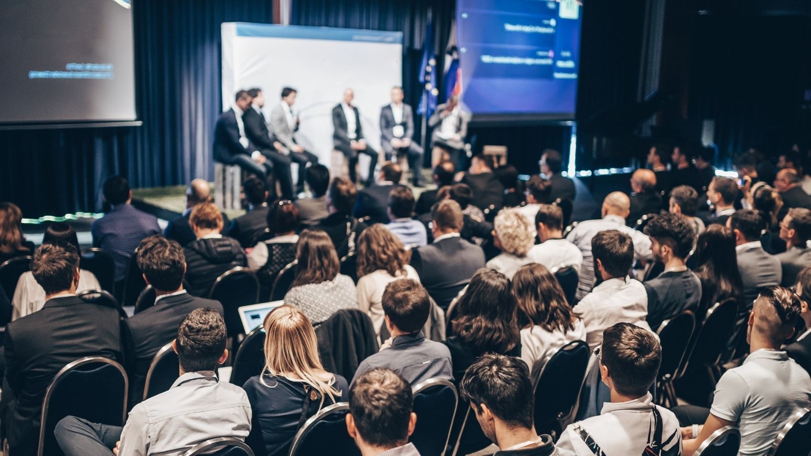 large company meeting